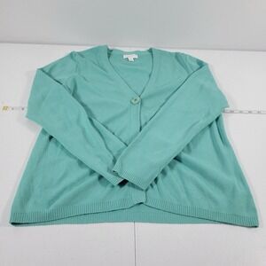 Charter Club Women's Sweater Size P/M Mint Green
